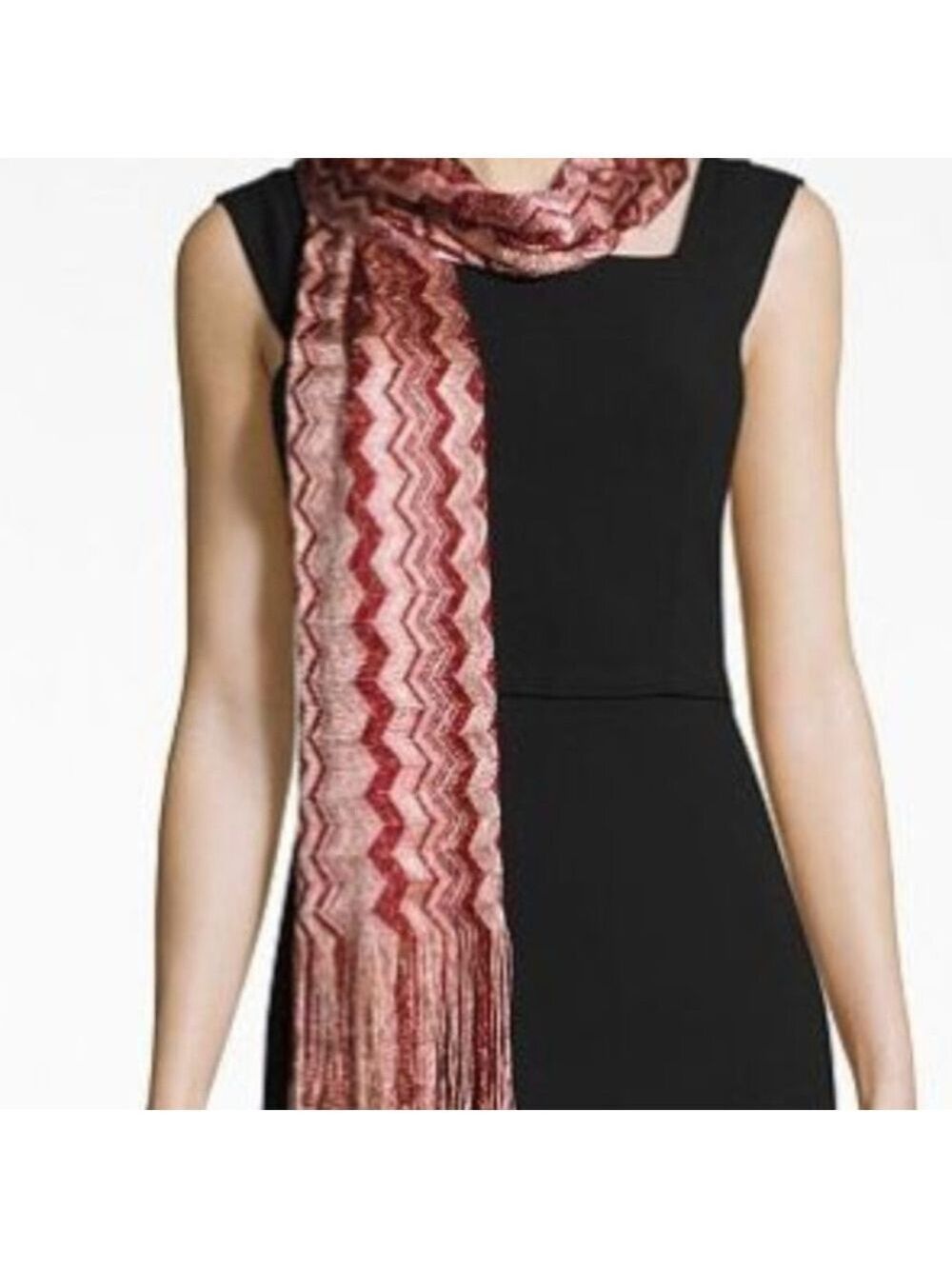INC International Concepts Zigzag Wrap scarf